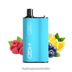 HQD BOX 4000 PUFFS Blue Raspberry Lemonade H4F6D92 HQD Vapes Australia