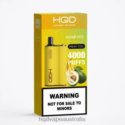 HQD BOX 4000 PUFFS Cantaloupe H4F6D117 HQD Vape Nicotine