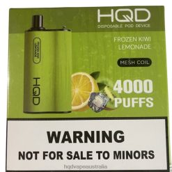 HQD BOX 4000 PUFFS Frozen Kiwi Lemonade H4F6D88 HQD Vape Flavours