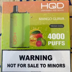 HQD BOX 4000 PUFFS Mango Guava H4F6D100 HQD Vape Review