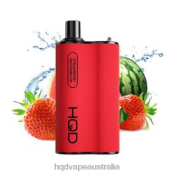 HQD BOX 4000 PUFFS Strawberry Watermelon H4F6D76 HQD Vape Sydney