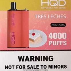HQD BOX 4000 PUFFS Tres Leches H4F6D116 HQD Vape Sydney
