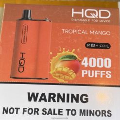 HQD BOX 4000 PUFFS Tropical Mango H4F6D79 HQD Vape Price