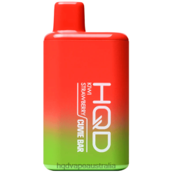 HQD CUVIE BAR DISPOSABLE Kiwi Strawberry H4F6D206 HQD Vape Sydney