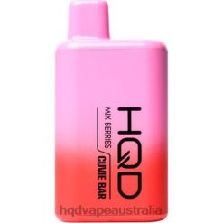 HQD CUVIE BAR DISPOSABLE Mix Berries H4F6D222 HQD Vapes Australia