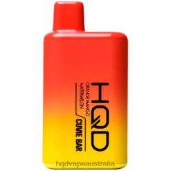 HQD CUVIE BAR DISPOSABLE Orange Mango Watermelon H4F6D227 HQD Vape Nicotine