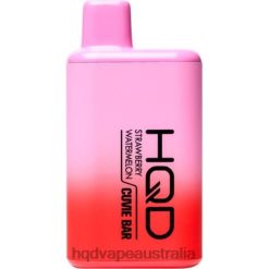 HQD CUVIE BAR DISPOSABLE Strawberry Watermelon H4F6D260 HQD Vape Review