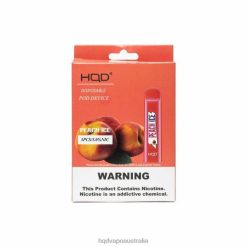 HQD CUVIE DISPOSABLE Peach Ice H4F6D280 HQD Vape Review