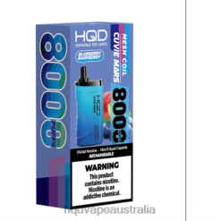 HQD CUVIE MARS DISPOSABLE Blueberry Raspberry H4F6D146 HQD Vape Sydney