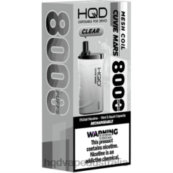 HQD CUVIE MARS DISPOSABLE Clear H4F6D156 HQD Vape Sydney