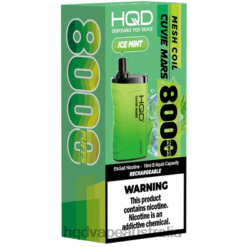 HQD CUVIE MARS DISPOSABLE Ice Mint H4F6D201 HQD Vape Australia