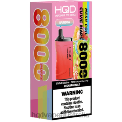HQD CUVIE MARS DISPOSABLE Rainbow H4F6D240 HQD Vape Review