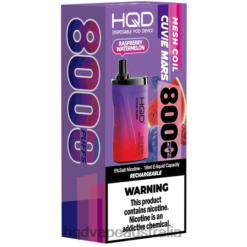 HQD CUVIE MARS DISPOSABLE Raspberry Watermelon H4F6D243 HQD Vape Wholesale Australia
