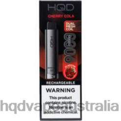 HQD CUVIE PLUS 2.0 DISPOSABLE Cherry Cola H4F6D272 HQD Vapes Australia
