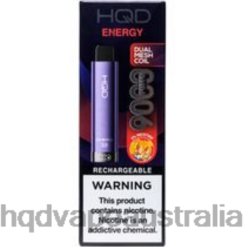 HQD CUVIE PLUS 2.0 DISPOSABLE Energy H4F6D164 HQD Vape Price Australia