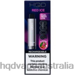 HQD CUVIE PLUS 2.0 DISPOSABLE Red Ice H4F6D245 HQD Vape Australia Cheap