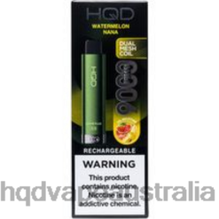 HQD CUVIE PLUS 2.0 DISPOSABLE Watermelon Nana H4F6D268 HQD Vape Flavours