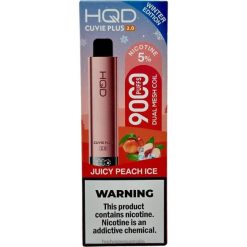 HQD CUVIE PLUS 2.0 (WINTER EDITION) Juicy Peach Ice H4F6D204 HQD Vape Price Australia