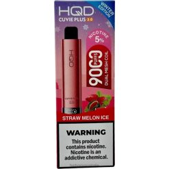 HQD CUVIE PLUS 2.0 (WINTER EDITION) Straw Melon Ice H4F6D251 HQD Vape Australia