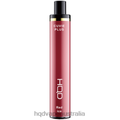HQD CUVIE PLUS DISPOSABLE Red Ice H4F6D246 HQD Vape Sydney