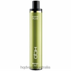HQD CUVIE PLUS DISPOSABLE VAPE Mango Ice H4F6D216 HQD Vape Sydney