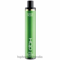 HQD CUVIE PLUS DISPOSABLE VAPE Pog Orange Guava H4F6D238 HQD Vape Flavours