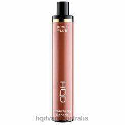 HQD CUVIE PLUS DISPOSABLE VAPE Strawberry Banana H4F6D256 HQD Vape Sydney