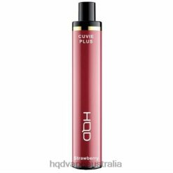 HQD CUVIE PLUS DISPOSABLE VAPE Strawberry H4F6D252 HQD Vapes Australia