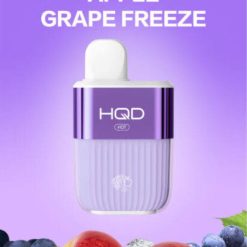HQD HOT 5000 PUFFS Apple Grape Freeze H4F6D59 HQD Vape Price
