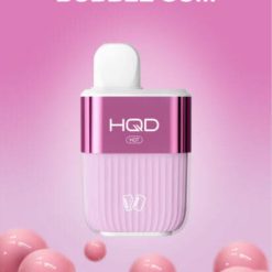 HQD HOT 5000 PUFFS Bubble Gum H4F6D56 HQD Vape Sydney