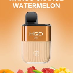 HQD HOT 5000 PUFFS Mango Orange Watermelon H4F6D60 HQD Vape Review