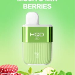 HQD HOT 5000 PUFFS Mojito Mix Berries H4F6D61 HQD Vape Australia