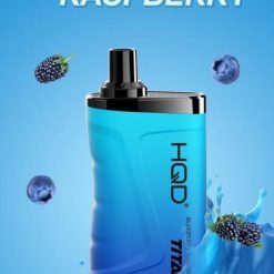 HQD TITAN 7000 PUFFS Blueberry Raspberry H4F6D10 HQD Vape Review