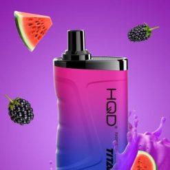 HQD TITAN 7000 PUFFS Raspberry Watermelon H4F6D19 HQD Vape Price